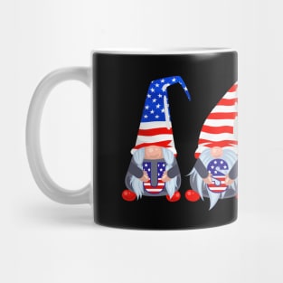 4th of july gnome Mug